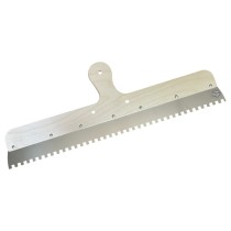 Egaliseerrakel RVS C4 60cm breed met vaste vertanding