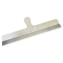 Egaliseerrakel RVS C4 60cm breed met vaste vertanding