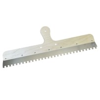 Egaliseerrakel RVS C5 60cm breed met vaste vertanding