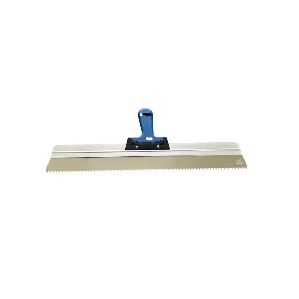 Egaliseerrakel kunststof handvat RVS 60cm breed met vaste vertanding R3