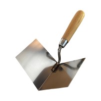 Binnenhoektroffel RVS 100x100 mm | Scherpe Hoek | Prikroller.nl