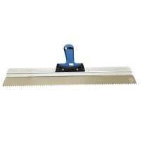 Egaliseerrakel kunststof handvat RVS 60cm breed met vaste vertanding R4