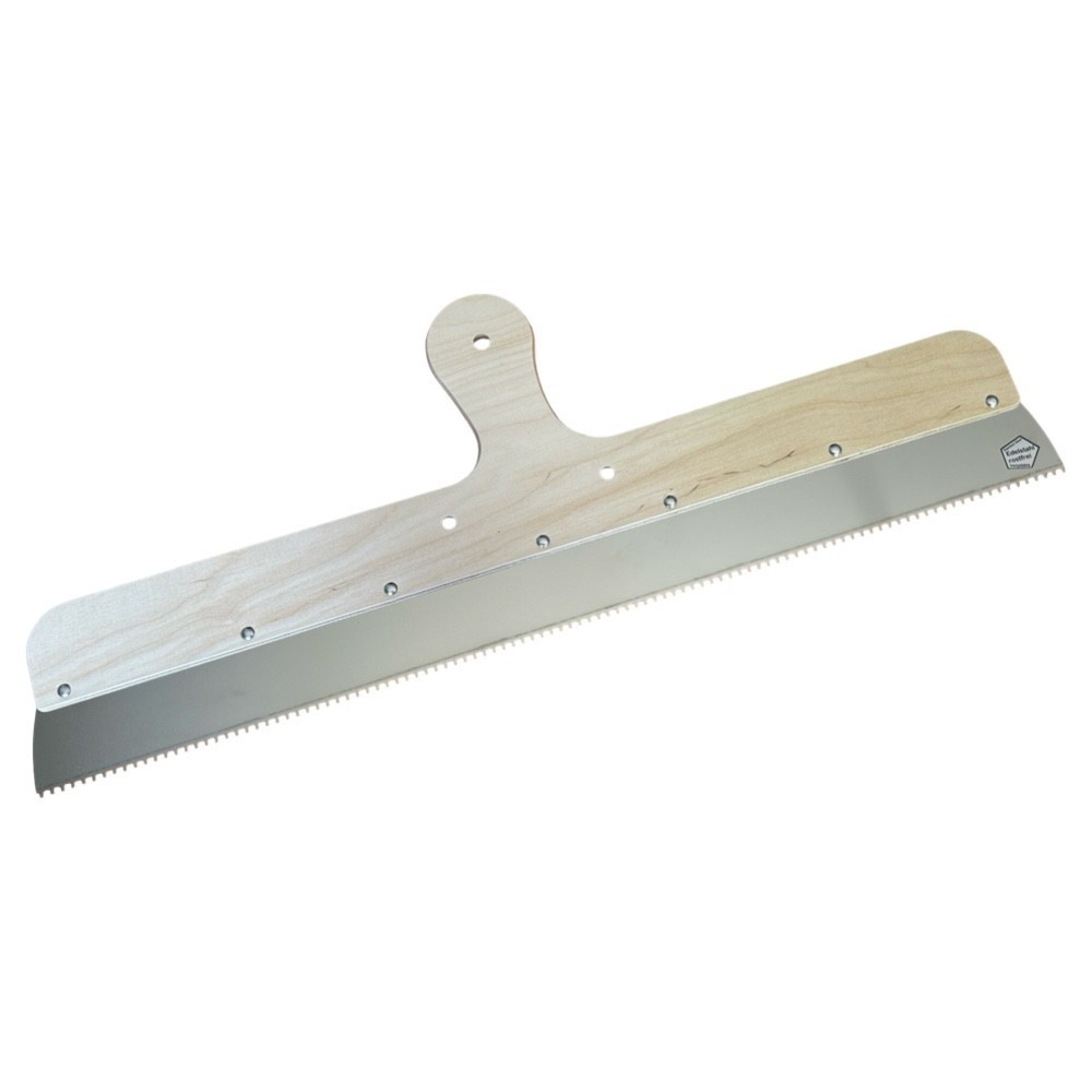 Egaliseerrakel RVS R1 60cm breed met vaste vertanding Egaliseerrakel RVS R1 60cm breed met vaste vertanding